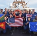 USCGC Oliver Henry (WPC 1140) expeditionary patrol flags