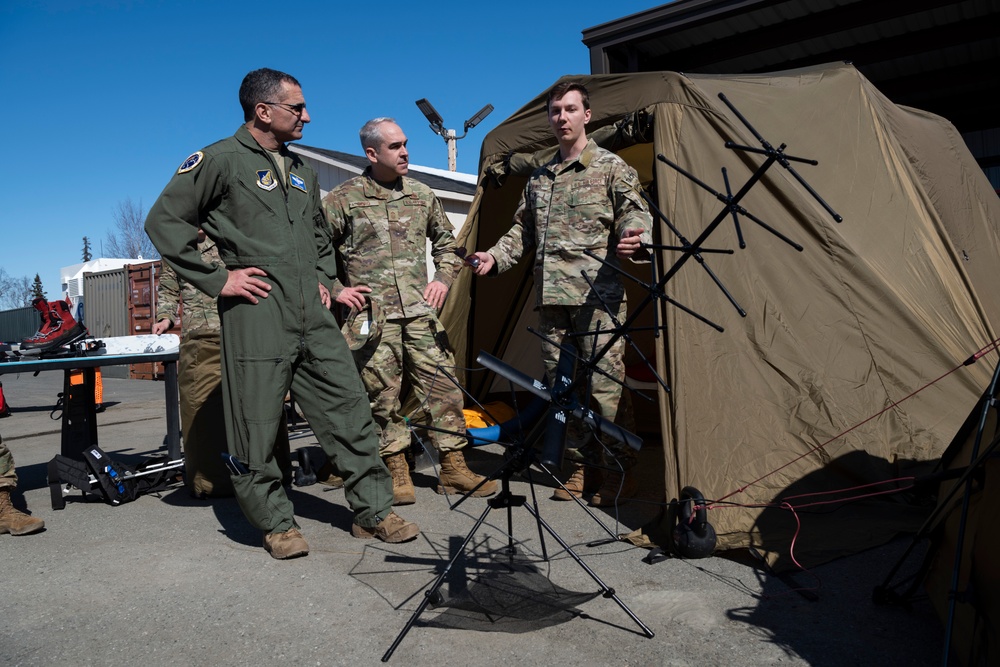 3rd ASOS TACPs brief ALCOM leadership about cold-weather capabilities