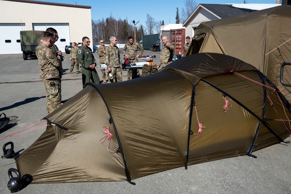 3rd ASOS TACPs brief ALCOM leadership about cold-weather capabilities