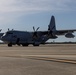 U.S. Marines with VMGR-252 load cargo into a KC-130J Hercules during Emerald Warrior 23 FTX