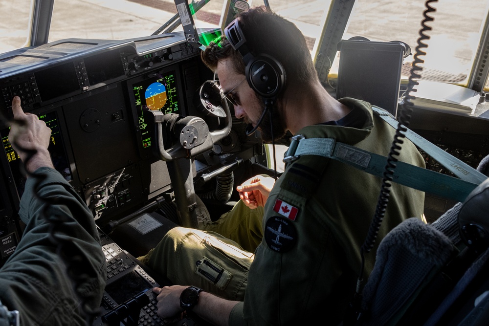 1st Special Operations Support Squadron flies on a Marine Corps KC-130J Hercules