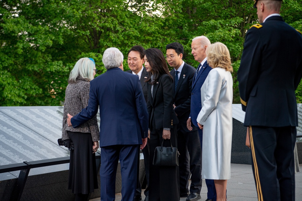 Korean War Memorial Wreath Laying Ceremony