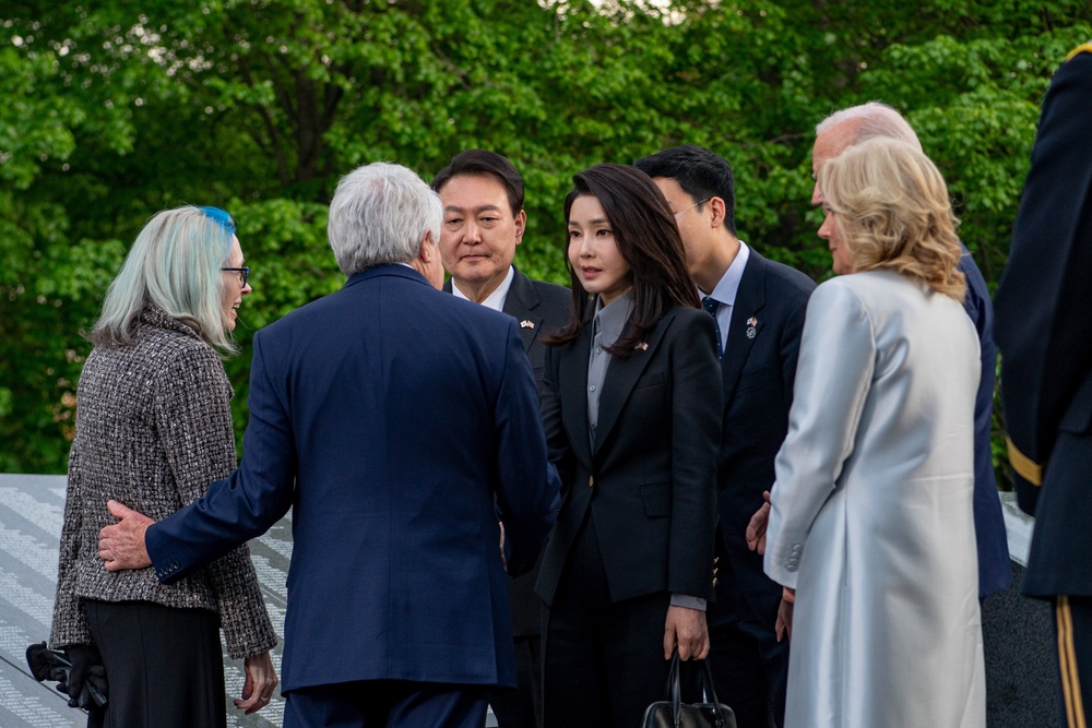 Korean War Memorial Wreath Laying Ceremony