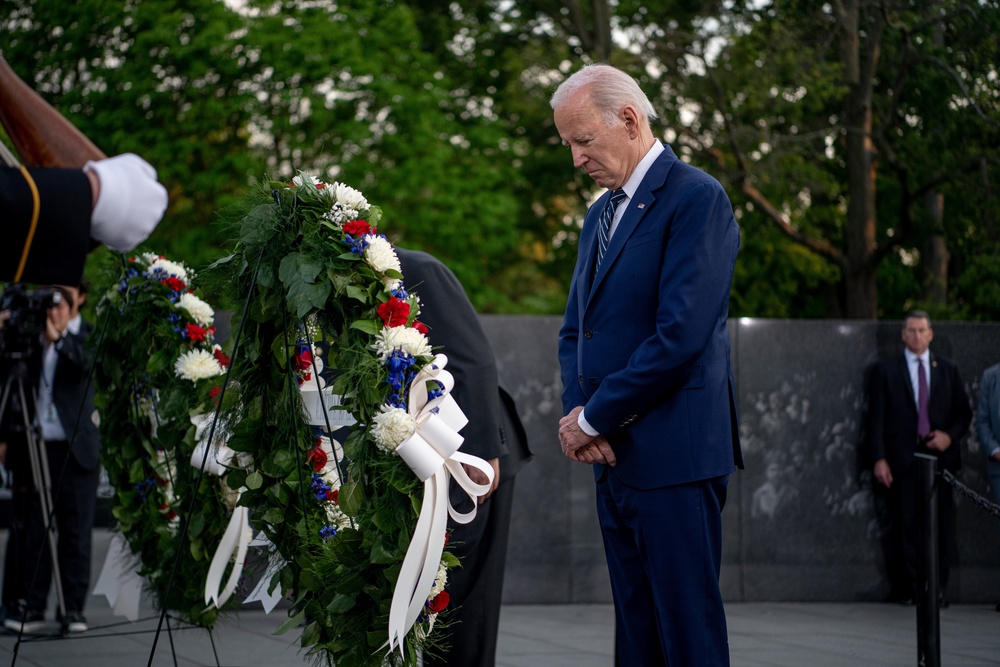 Korean War Memorial Wreath Laying Ceremony