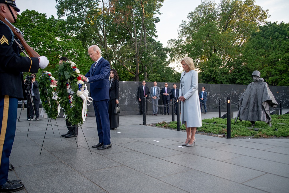 Korean War Memorial Wreath Laying Ceremony