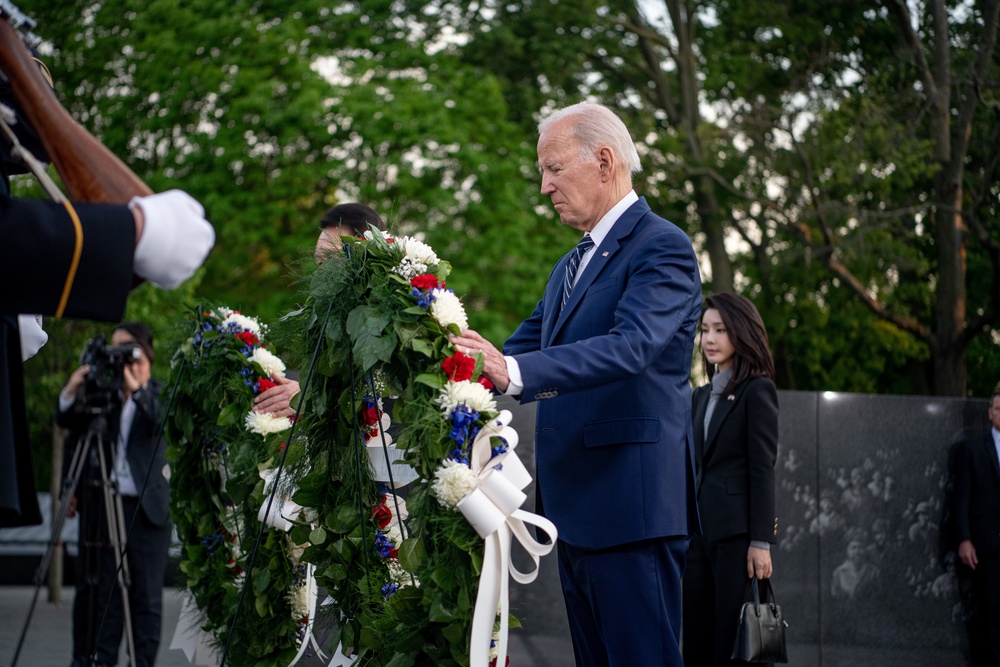 Korean War Memorial Wreath Laying Ceremony