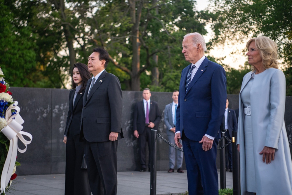 Korean War Memorial Wreath Laying Ceremony