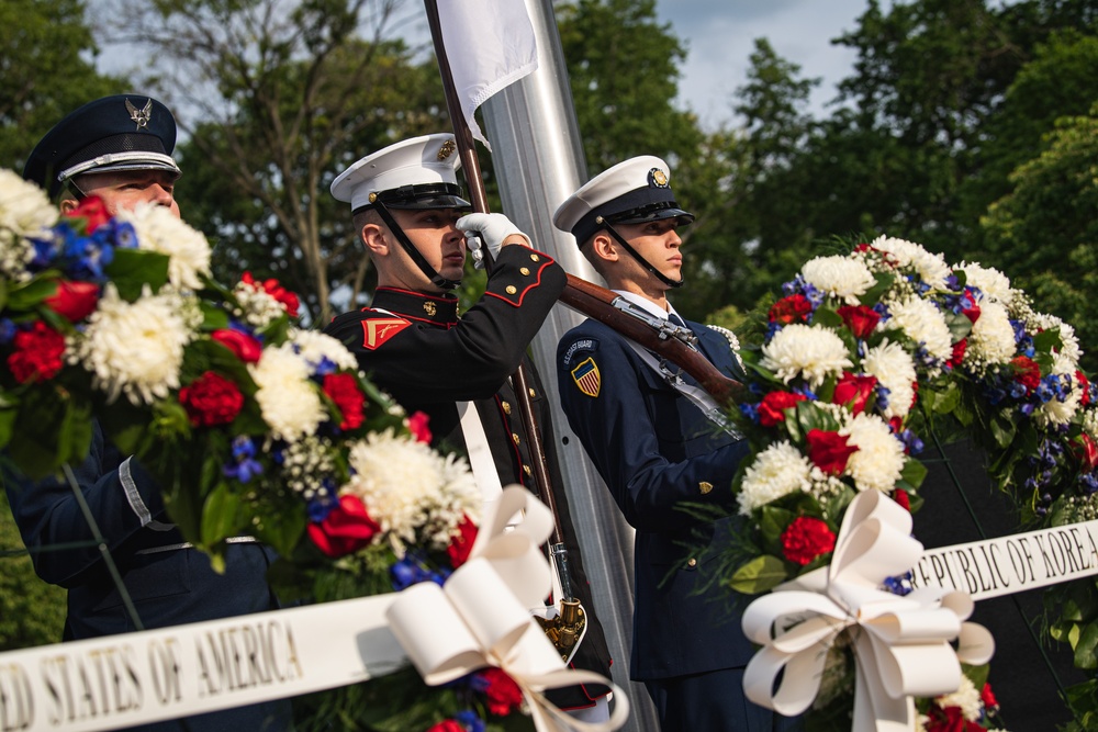 Korean War Memorial Wreath Laying Ceremony