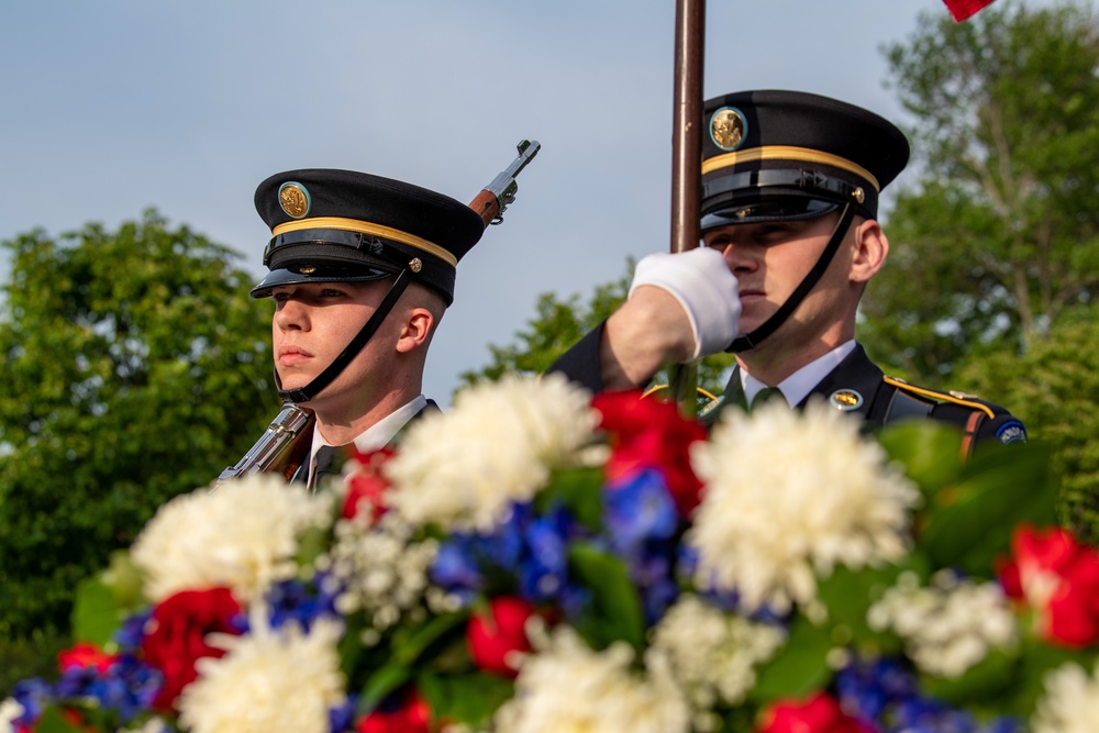 Korean War Memorial Wreath Laying Ceremony