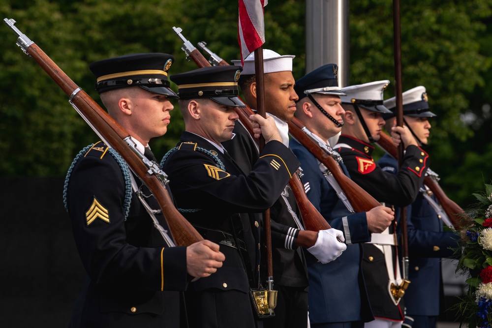 Korean War Memorial Wreath Laying Ceremony