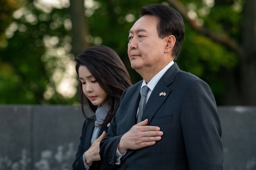 Korean War Memorial Wreath Laying Ceremony