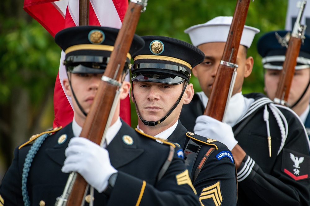 Korean War Memorial Wreath Laying Ceremony