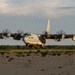 Special Tactics Airmen jump from a Marine Corps KC-130J Hercules