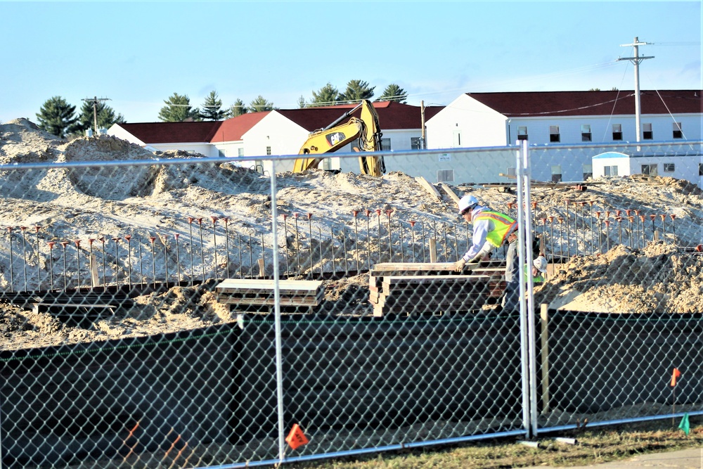 Construction begins on new dining facility in Fort McCoy’s cantonment area