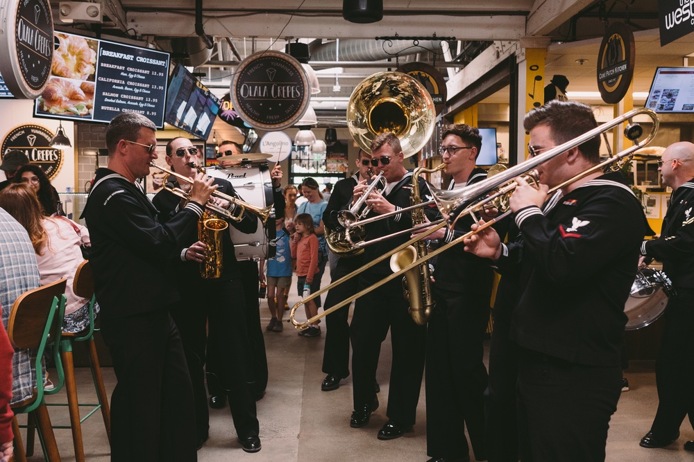 Navy Band Southwest Brass Band at Liberty Station 2023