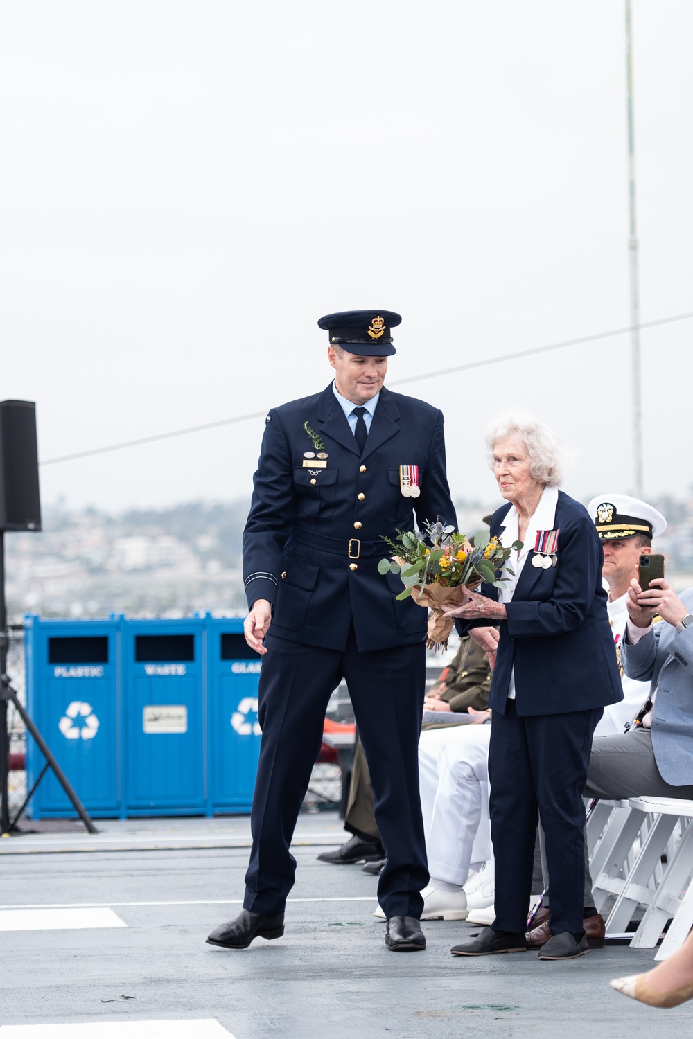 ANZAC Day Ceremony Aboard USS Midway 2023