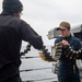 Sailors Conduct Ammo Upload Aboard USS John Finn (DDG 113)