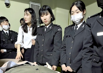 ROK Army NCO Cadets visit Vandal Training Center