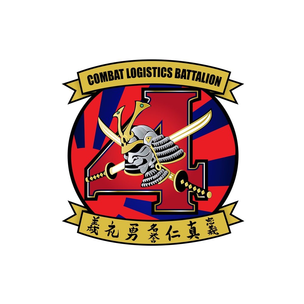 Combat Logistics Battalion 4 Logo