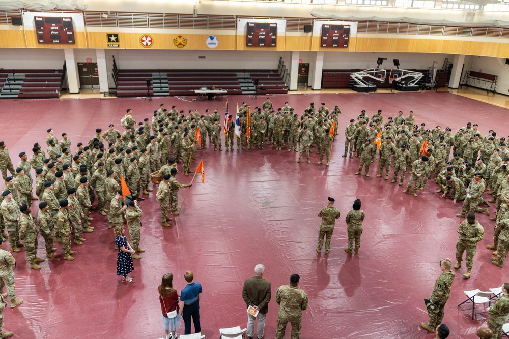 Change of Responsibility of the 41st Signal Battalion