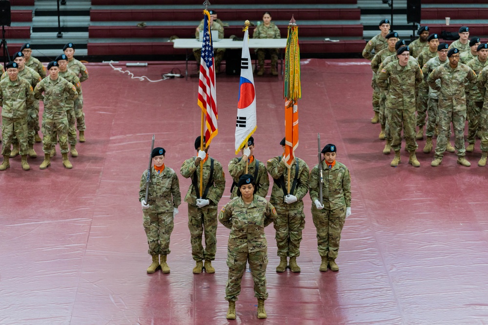 Change of Responsibility ceremony of the 41st Signal Battalion