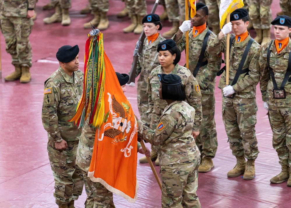 Change of Responsibility ceremony of the 41st Signal Battalion