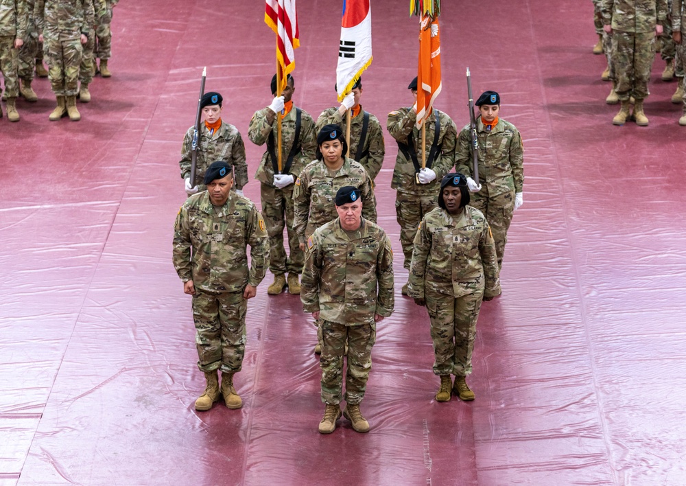 Change of Responsibility ceremony of the 41st Signal Battalion