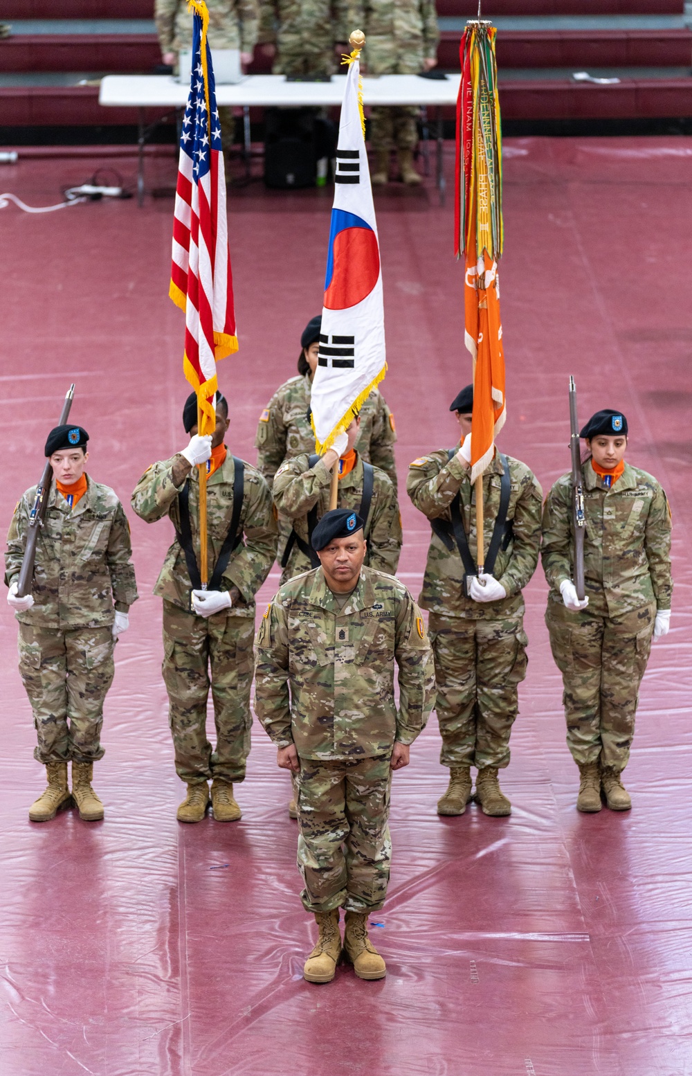 Change of Responsibility ceremony of the 41st Signal Battalion