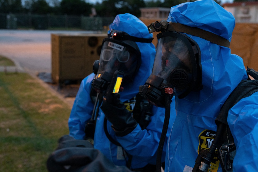 31st MEU CBRN conducts low light exercise