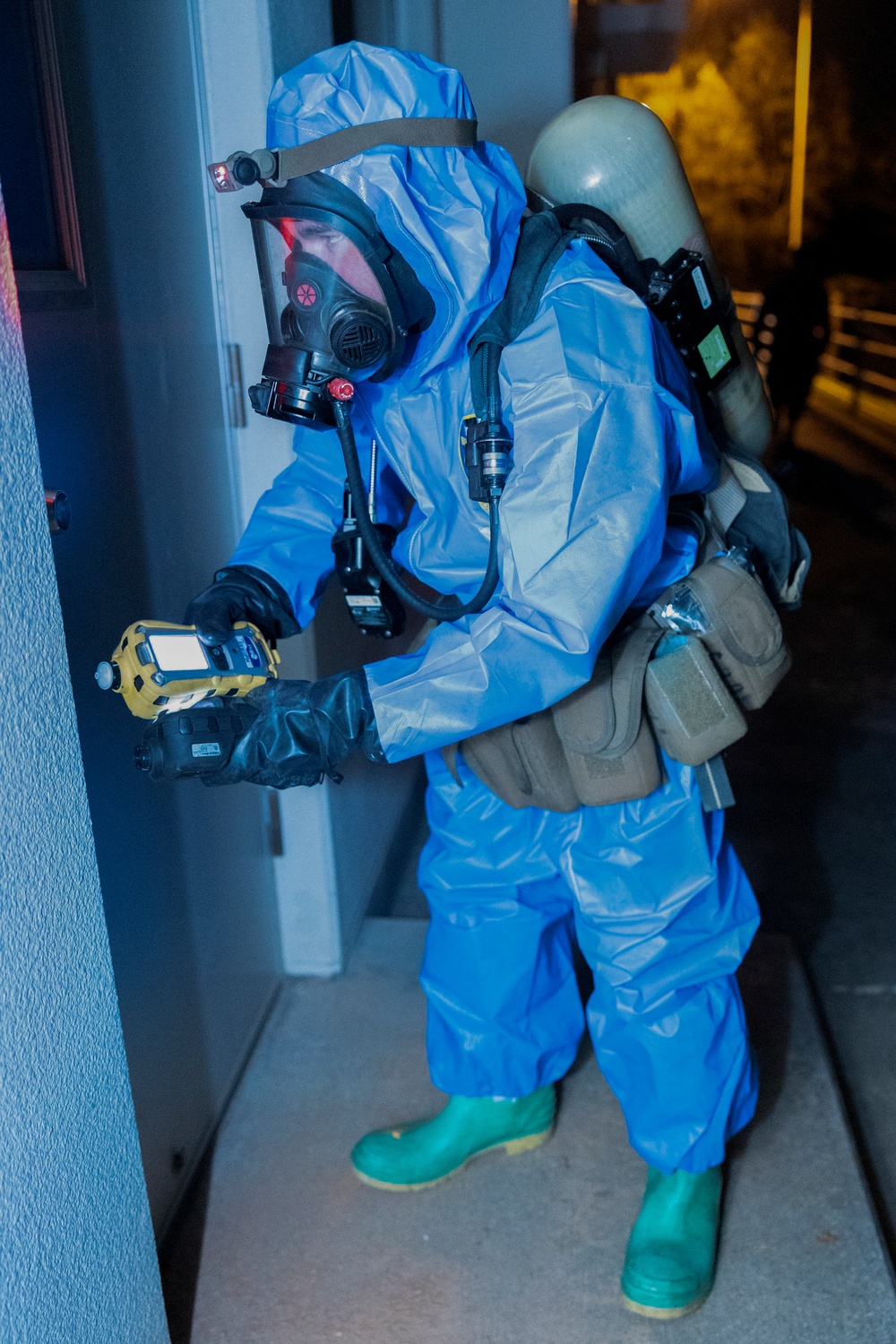 31st MEU CBRN conducts low light exercise