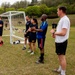 Sailors from USS John Finn (DDG 113) and Republic of Korea Navy Play Soccer
