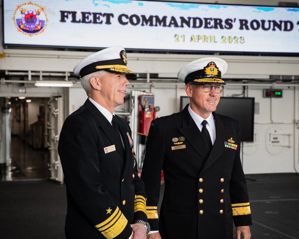 7th Fleet Commander Attends Fleet Commanders' Round Table