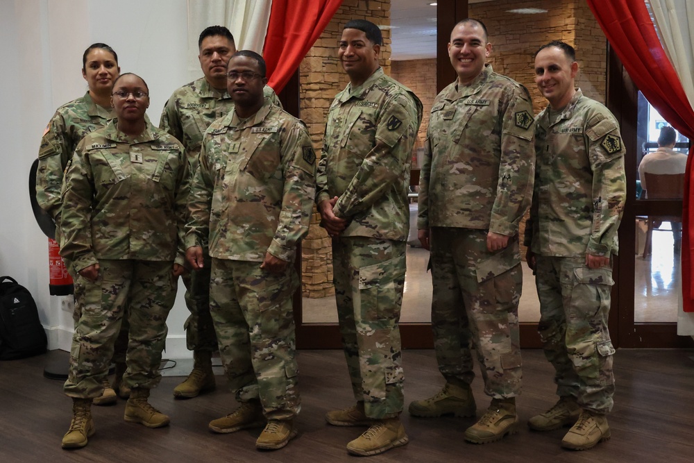 Human Resources Command and 21st Theater Sustainment Command holds Warrant Officer event