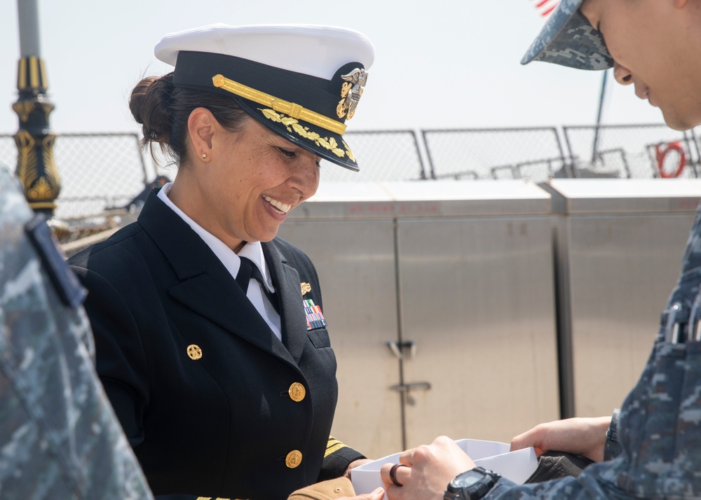 USS John Finn Visits Pyeongtaek, South Korea