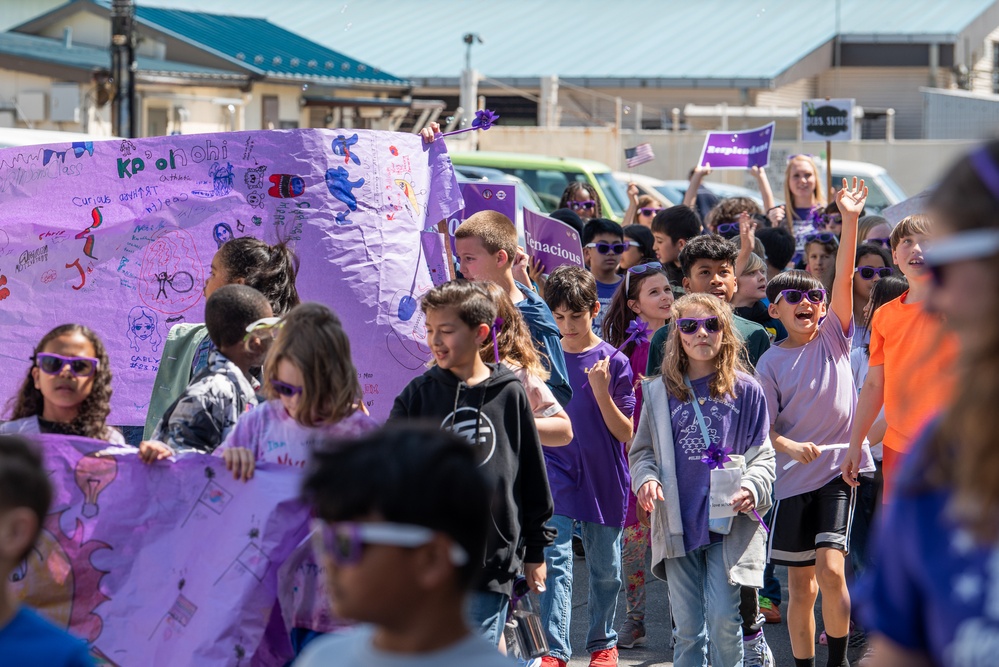 Month of the Military Child Parade