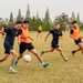 Sailors from USS John Finn and Republic of Korea Navy Play Soccer