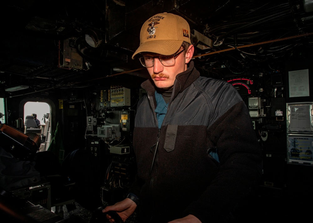 Sailors Stand Watch Aboard USS John Finn (DDG 113)