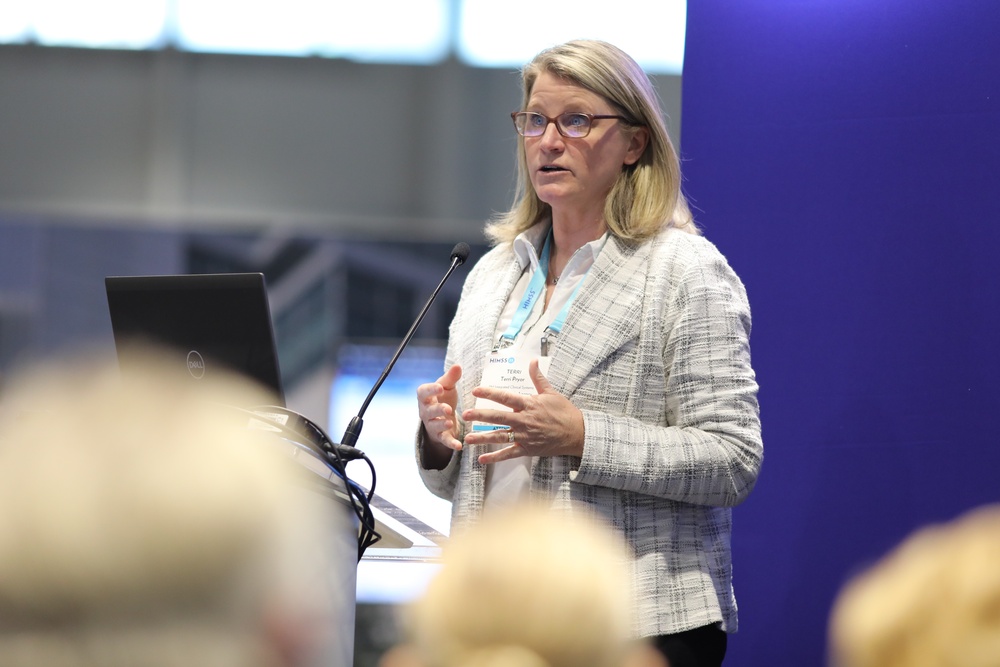 Terry Pryor Speaks at HIMSS Conference