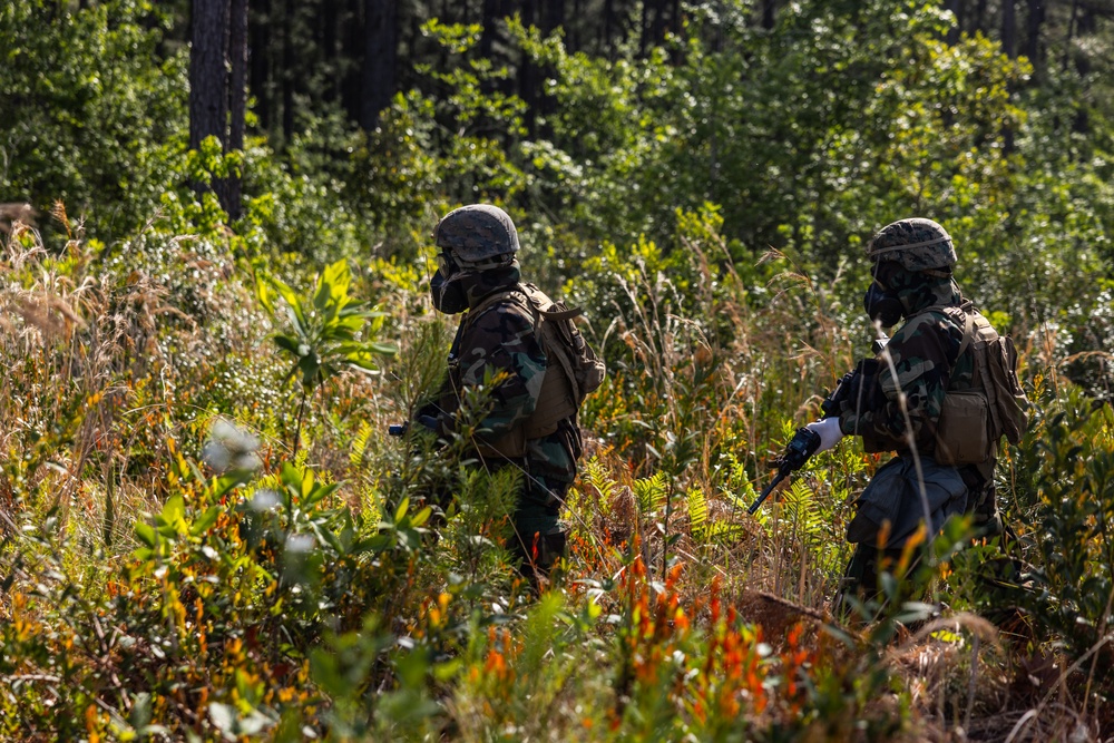 HQ Battalion FEX CBRN Training