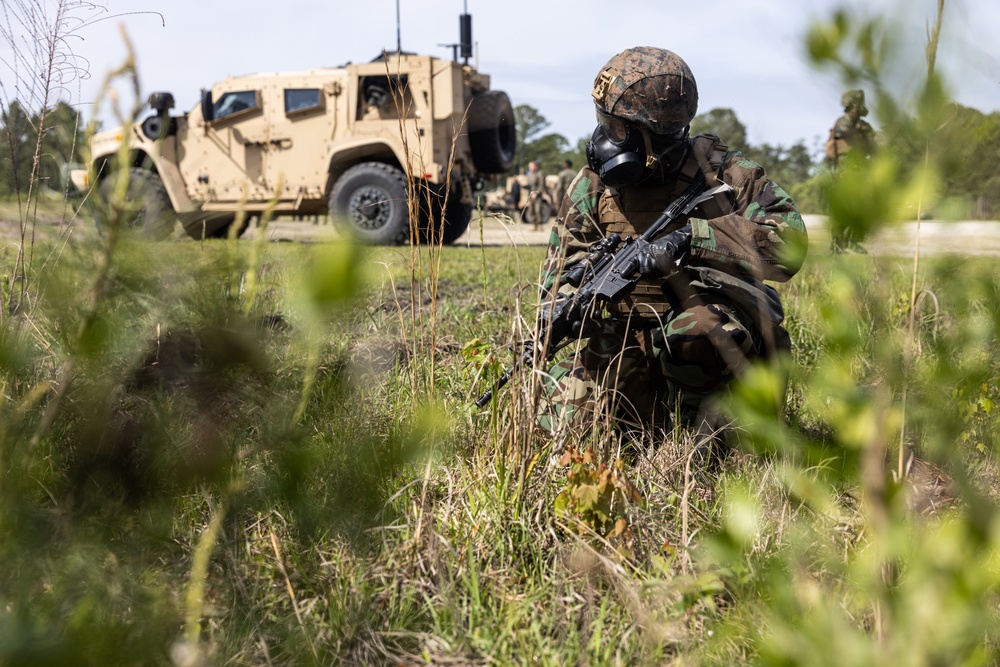 HQ Battalion FEX CBRN Training