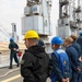 USS Truxtun Departs Eilat