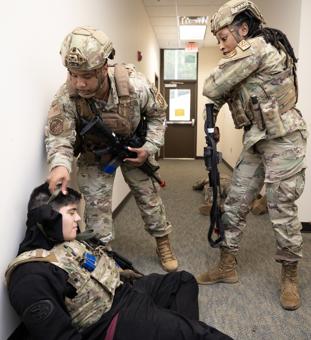 Photo of Robins Air Force Base Active Shooter/Lockdown Exercise