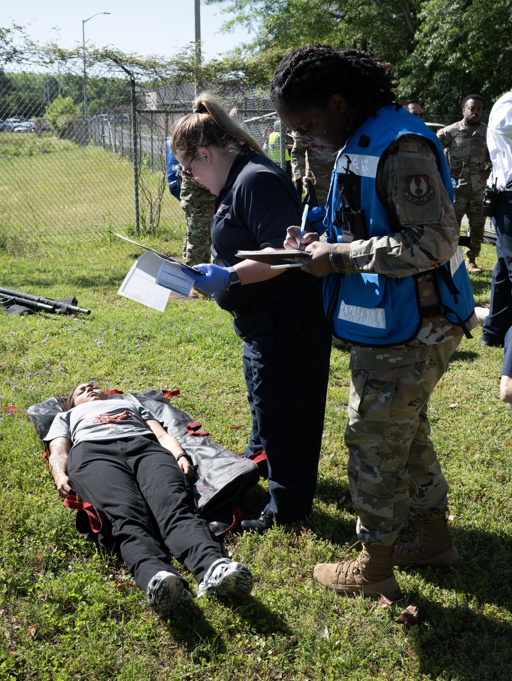 Photo of Robins Air Force Base Active Shooter/Lockdown Exercise