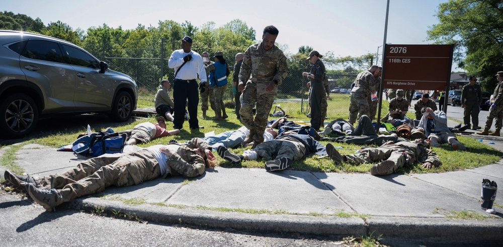 Photo of Robins Air Force Base Active Shooter/Lockdown Exercise