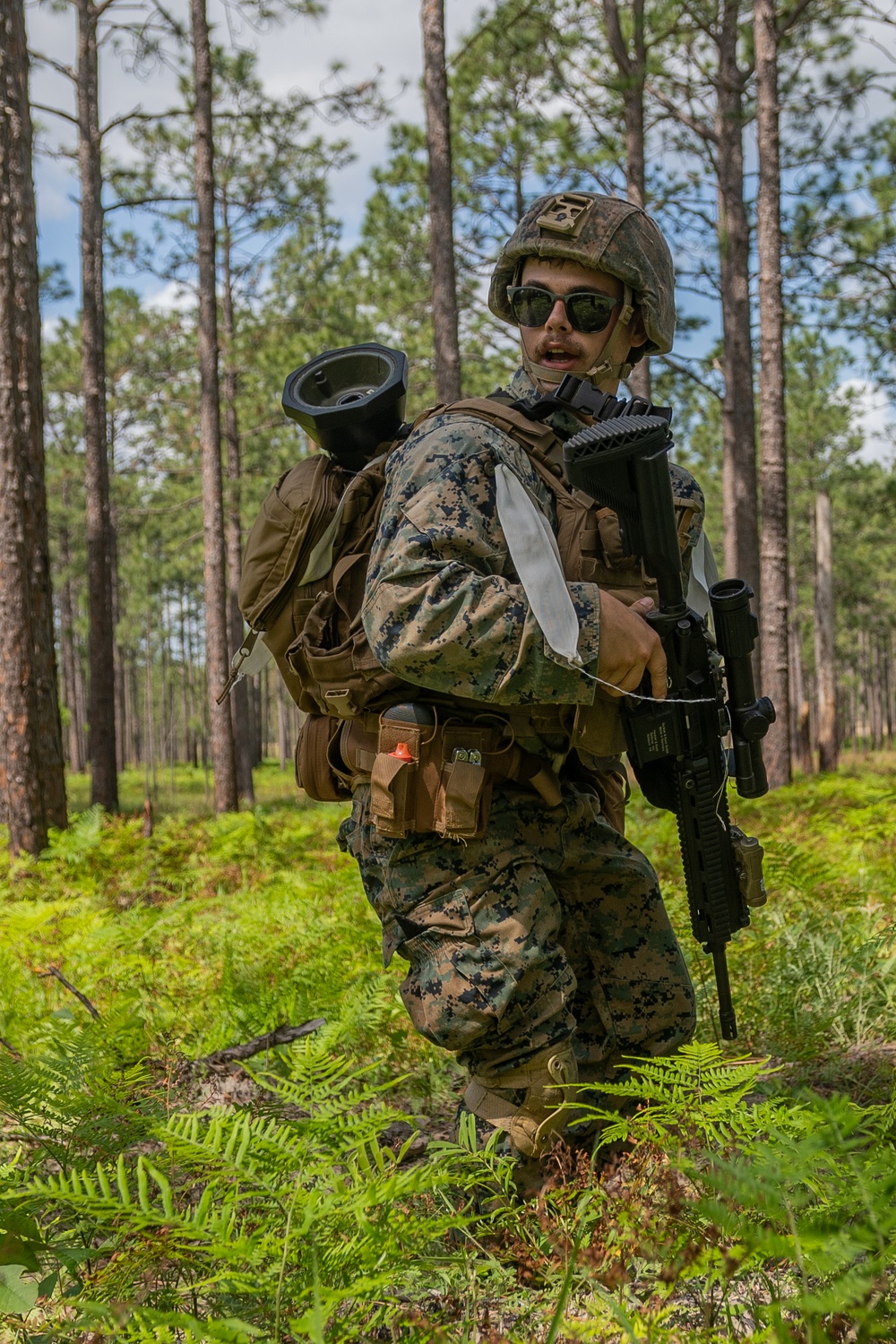 1st Battalion 23rd Marines conduct a Mission Rehearsal Exercise