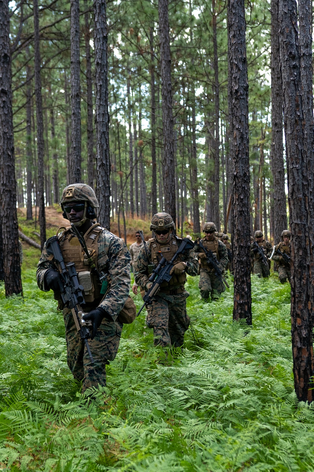 1st Battalion 23rd Marines conduct a Mission Rehearsal Exercise