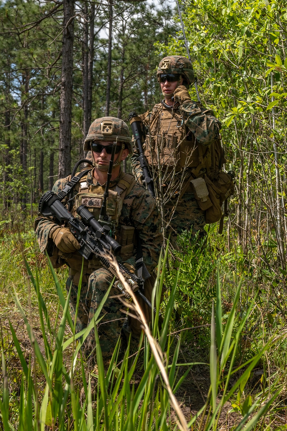 1st Battalion 23rd Marines conduct a Mission Rehearsal Exercise