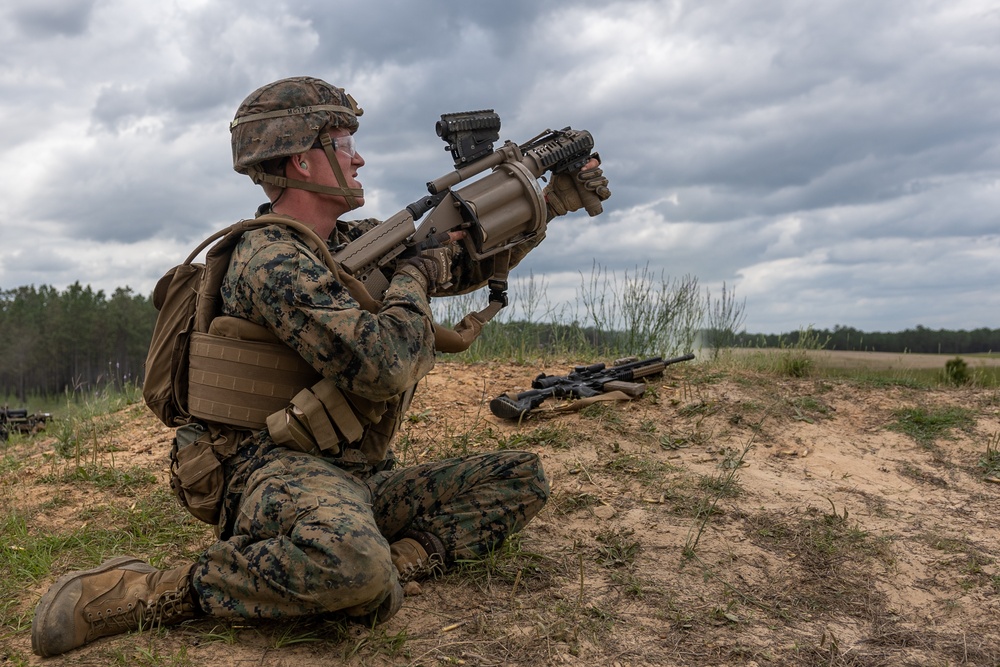 1st Battalion 23rd Marines conduct a Mission Rehearsal Exercise