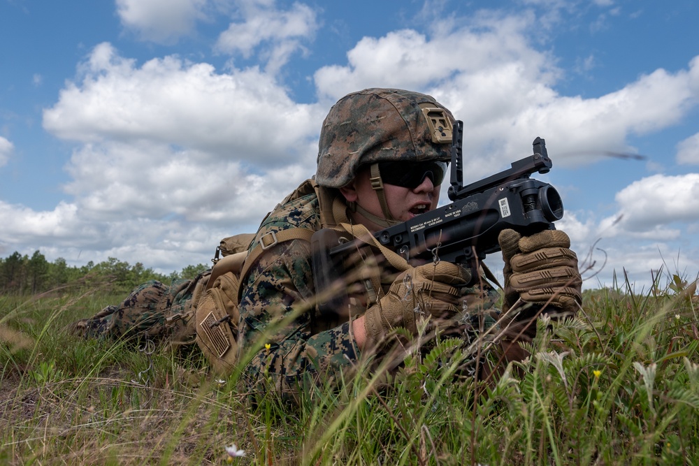 1st Battalion 23rd Marines conduct a Mission Rehearsal Exercise