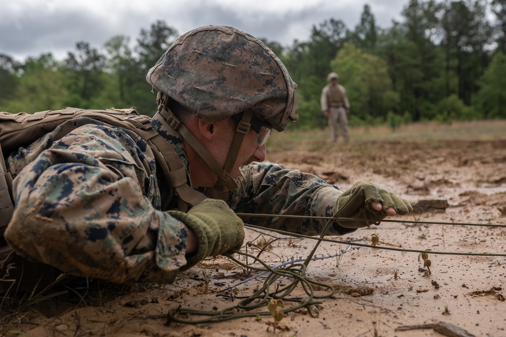 1st Battalion 23rd Marines conduct a Mission Rehearsal Exercise